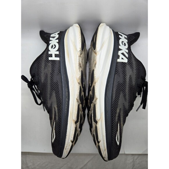 Hoka One One Clifton 9 Shoes Men\'s 12 D Black Road Running Athletic Gym Sneakers main image 7